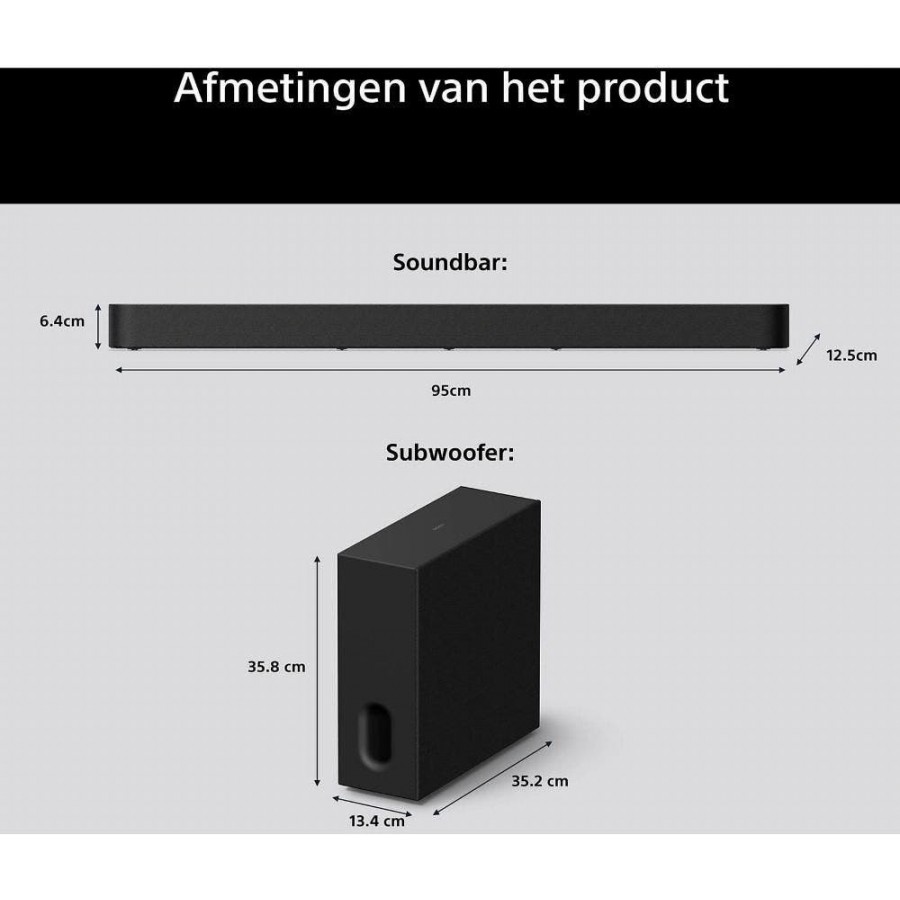 Sony BRAVIA Theatre Bar 7 + S soundbar