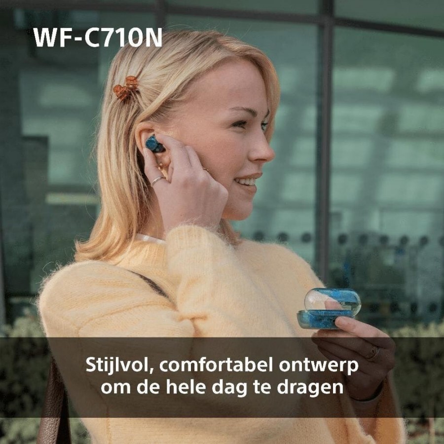 Sony WF-C710N - Blauw in-ear hoofdtelefoon
