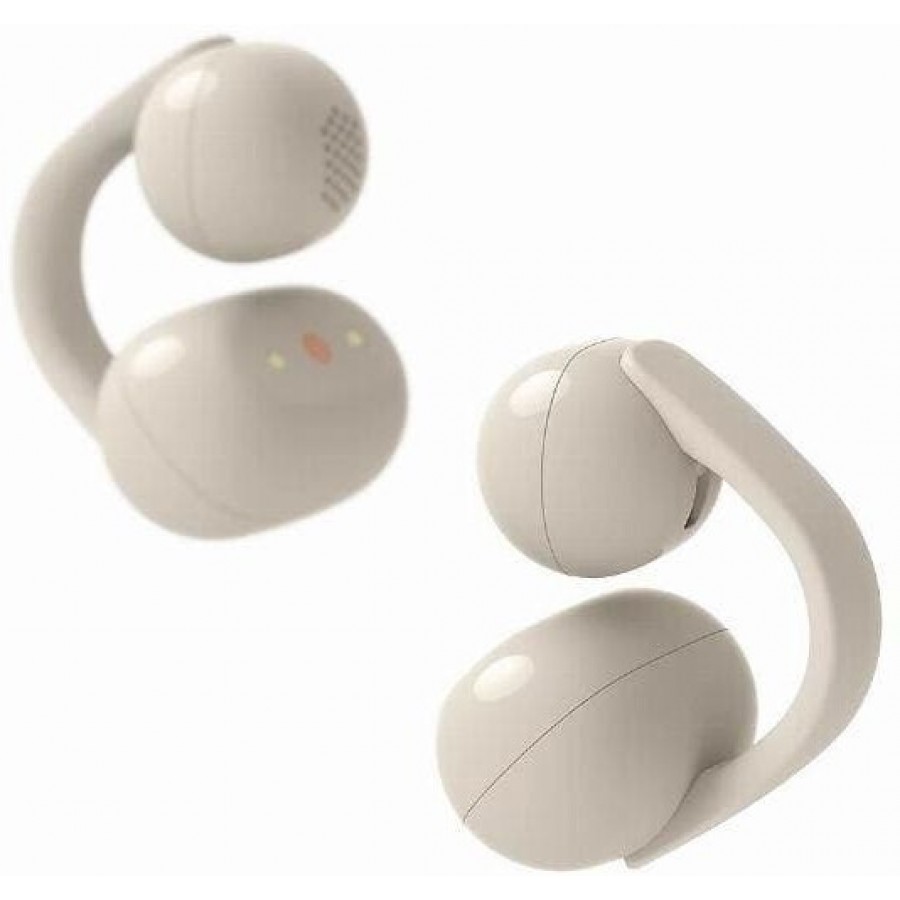 Sony LinkBuds Clip - Crème open-ear hoofdtelefoon