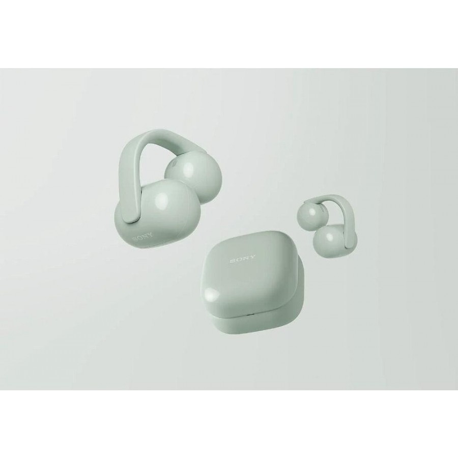 Sony LinkBuds Clip - Groen open-ear hoofdtelefoon