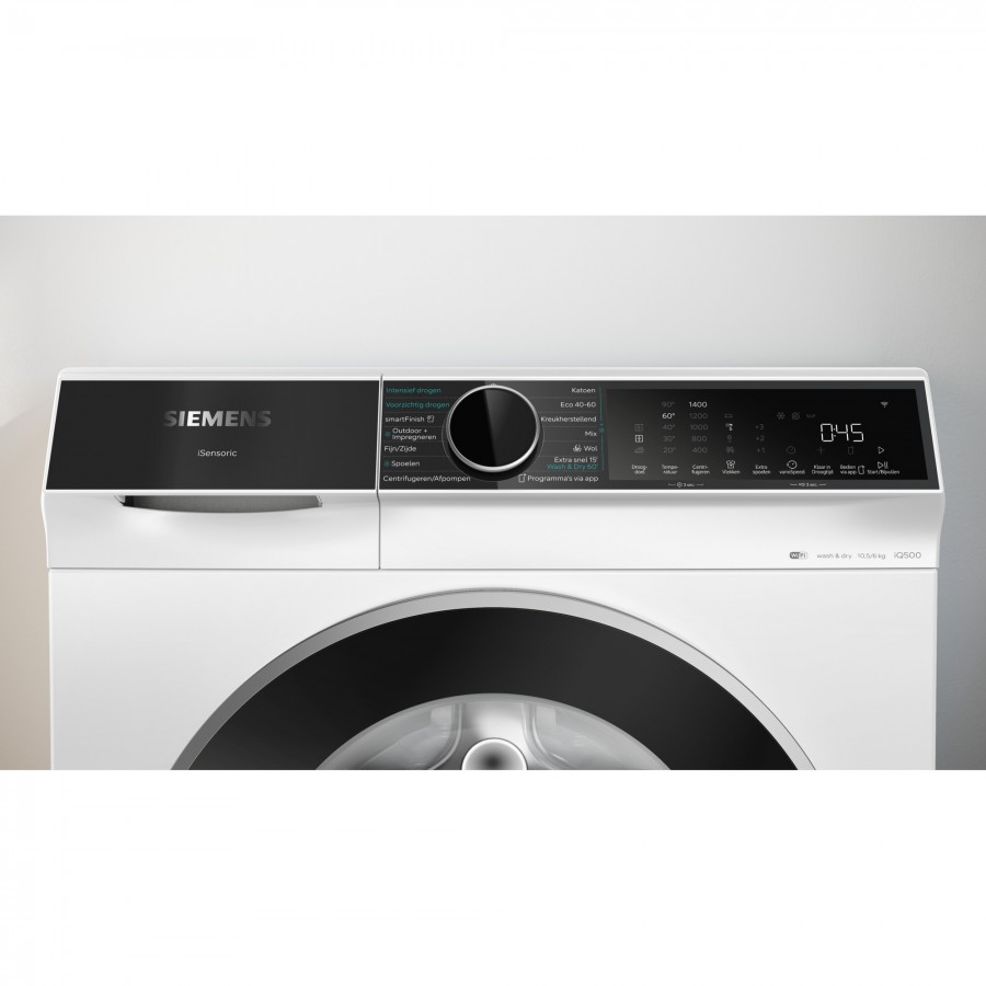 Siemens WN54G206NL was-droogcombinatie