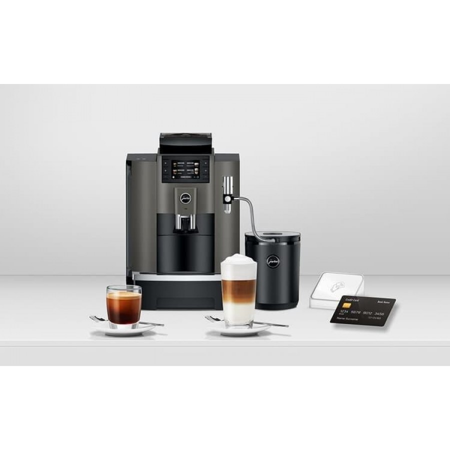 Jura W8 (EB) Dark Inox volautomatische koffiemachine