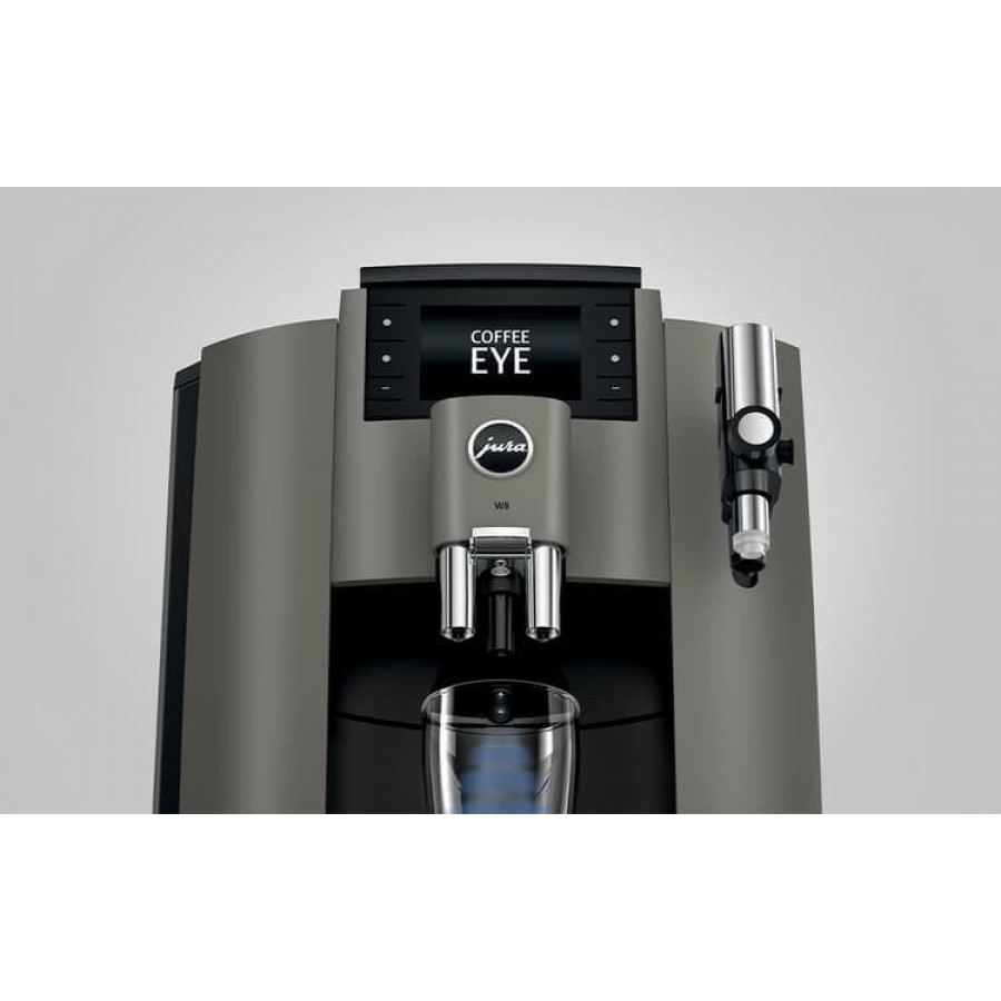 Jura W8 (EB) Dark Inox volautomatische koffiemachine