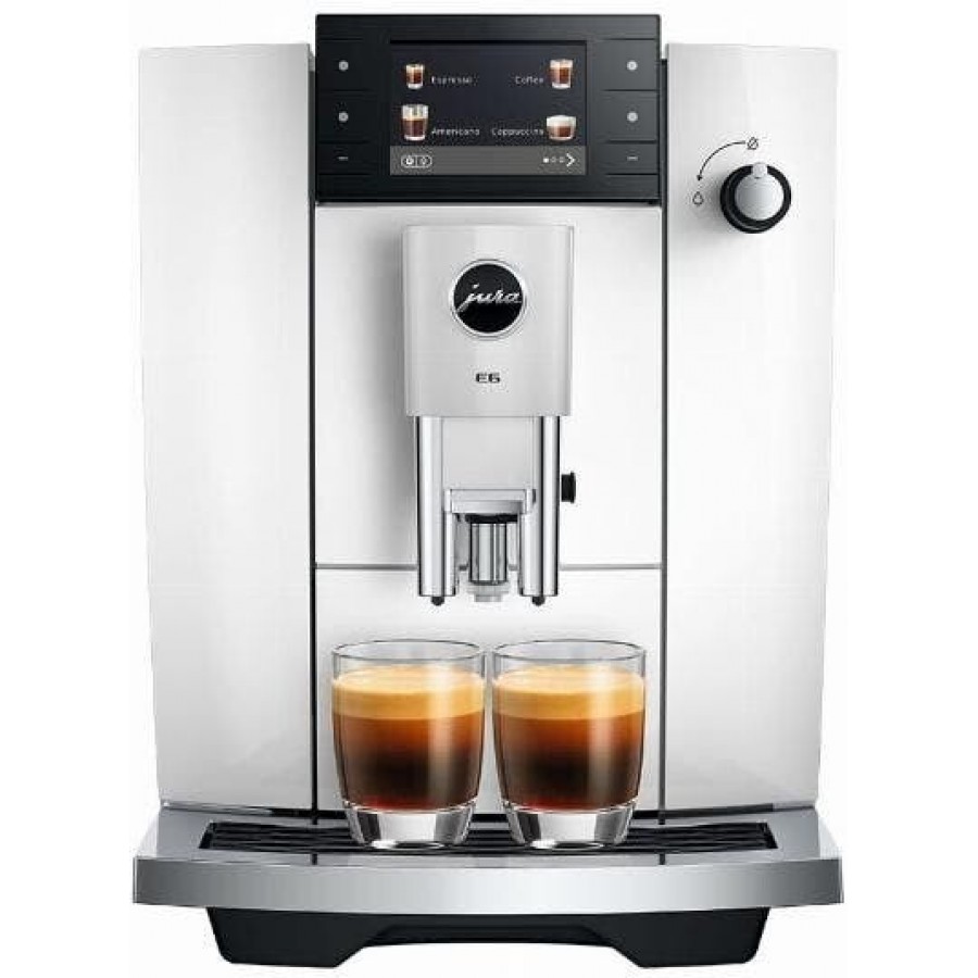 Jura E6 (ED) Piano White volautomatische koffiemachine