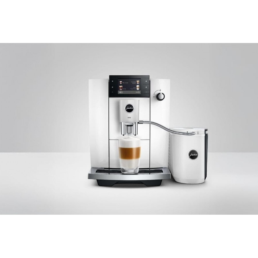 Jura E6 (ED) Piano White volautomatische koffiemachine