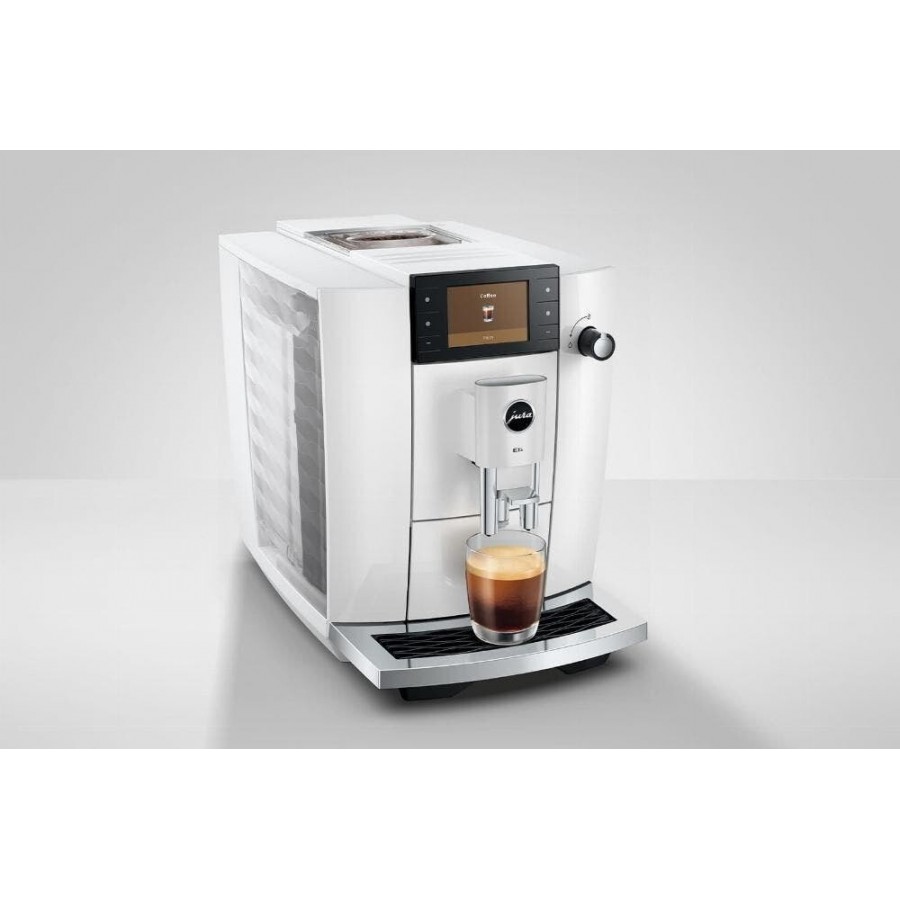 Jura E6 (ED) Piano White volautomatische koffiemachine