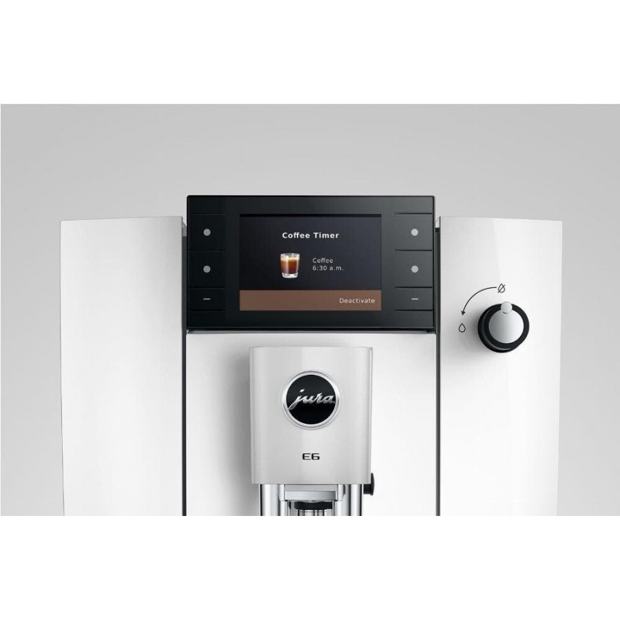 Jura E6 (ED) Piano White volautomatische koffiemachine