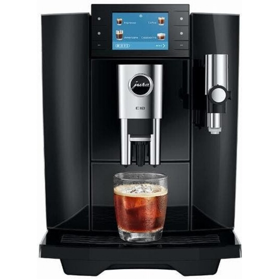 Jura E10 (EA) Diamond Black volautomatische koffiemachine