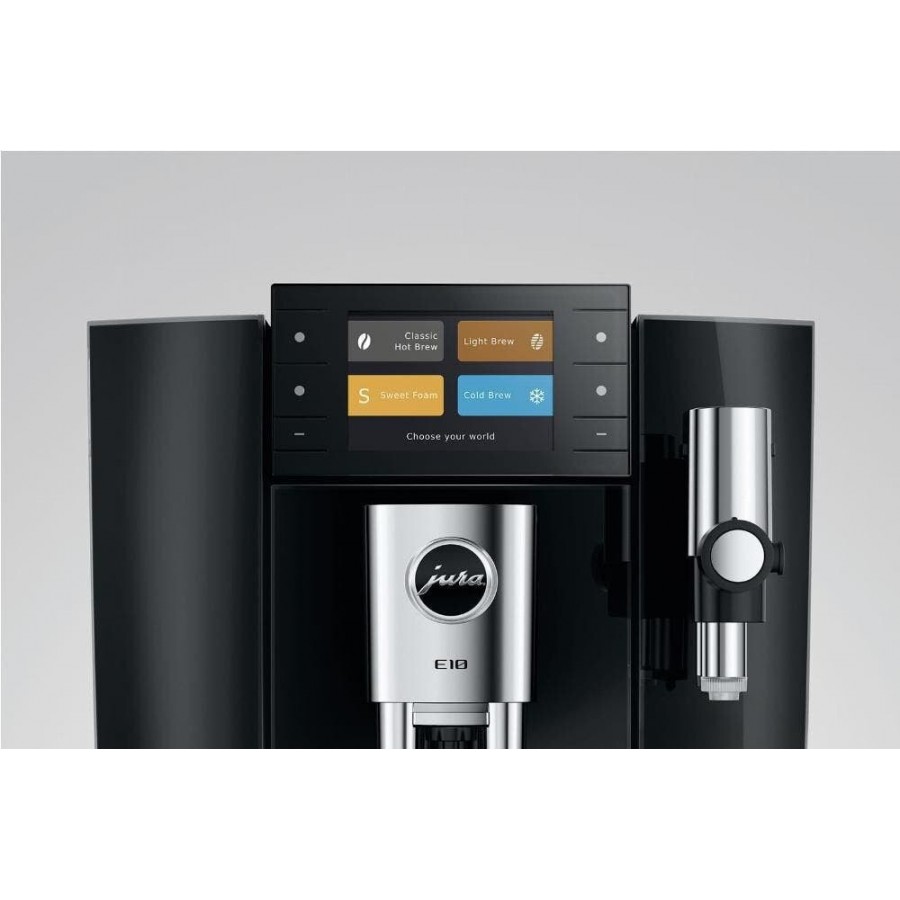 Jura E10 (EA) Diamond Black volautomatische koffiemachine