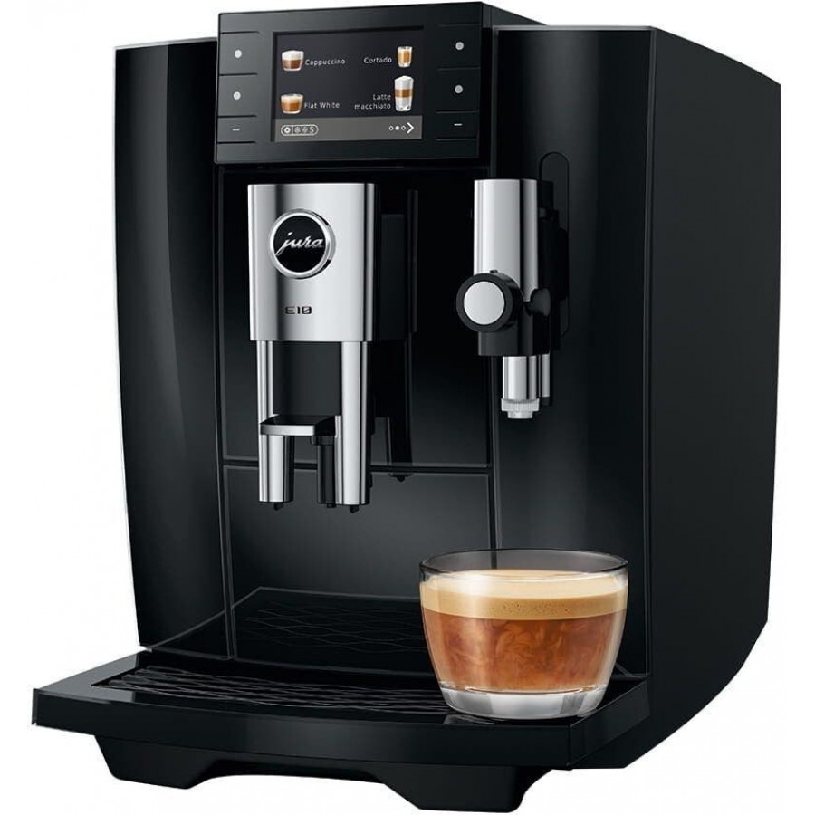 Jura E10 (EA) Diamond Black volautomatische koffiemachine