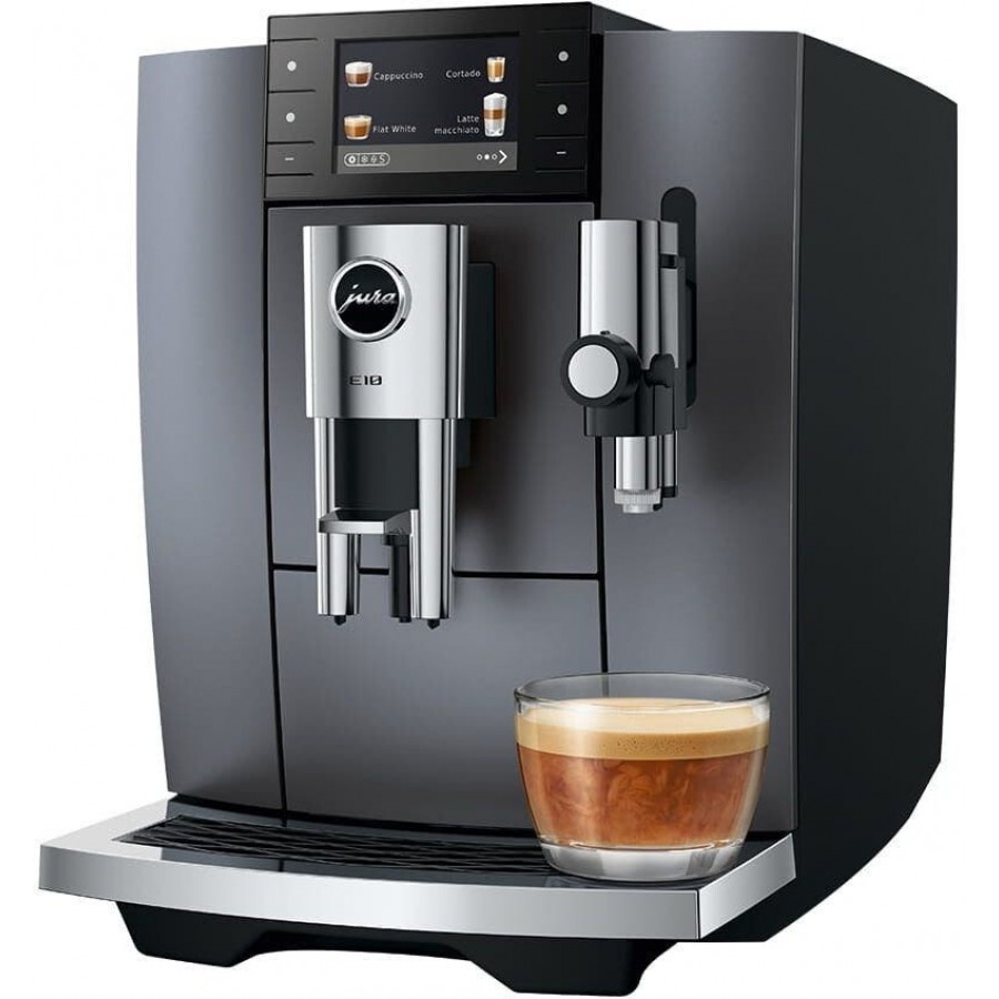 Jura E10 (EA) Onyx Grey volautomatische koffiemachine