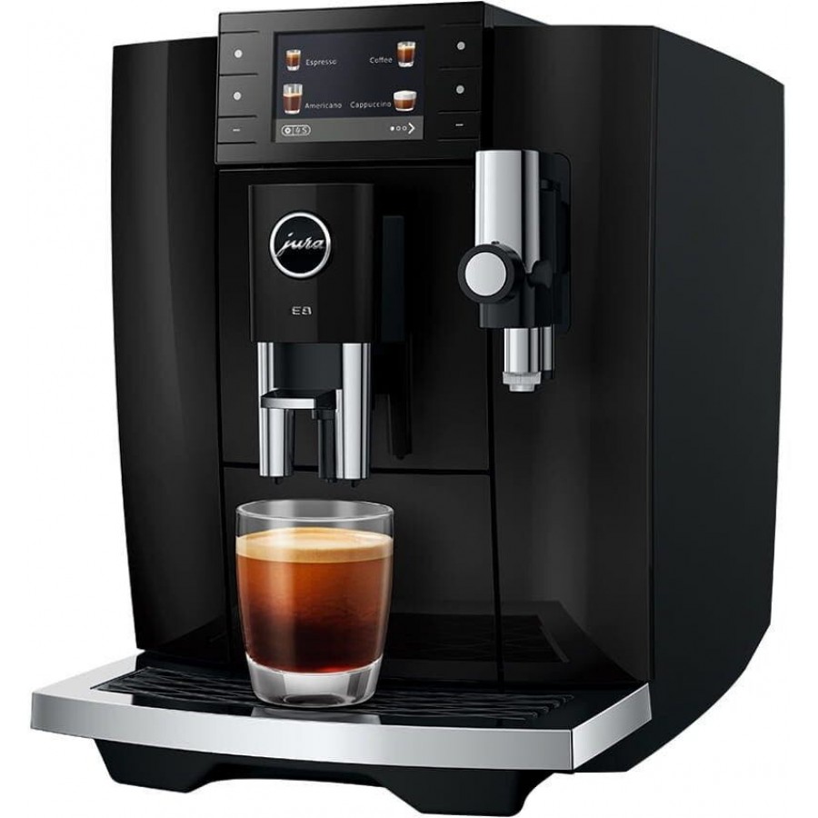 Jura E8 (ED) Piano Black volautomatische koffiemachine