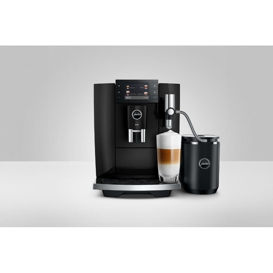 Jura E8 (ED) Piano Black volautomatische koffiemachine