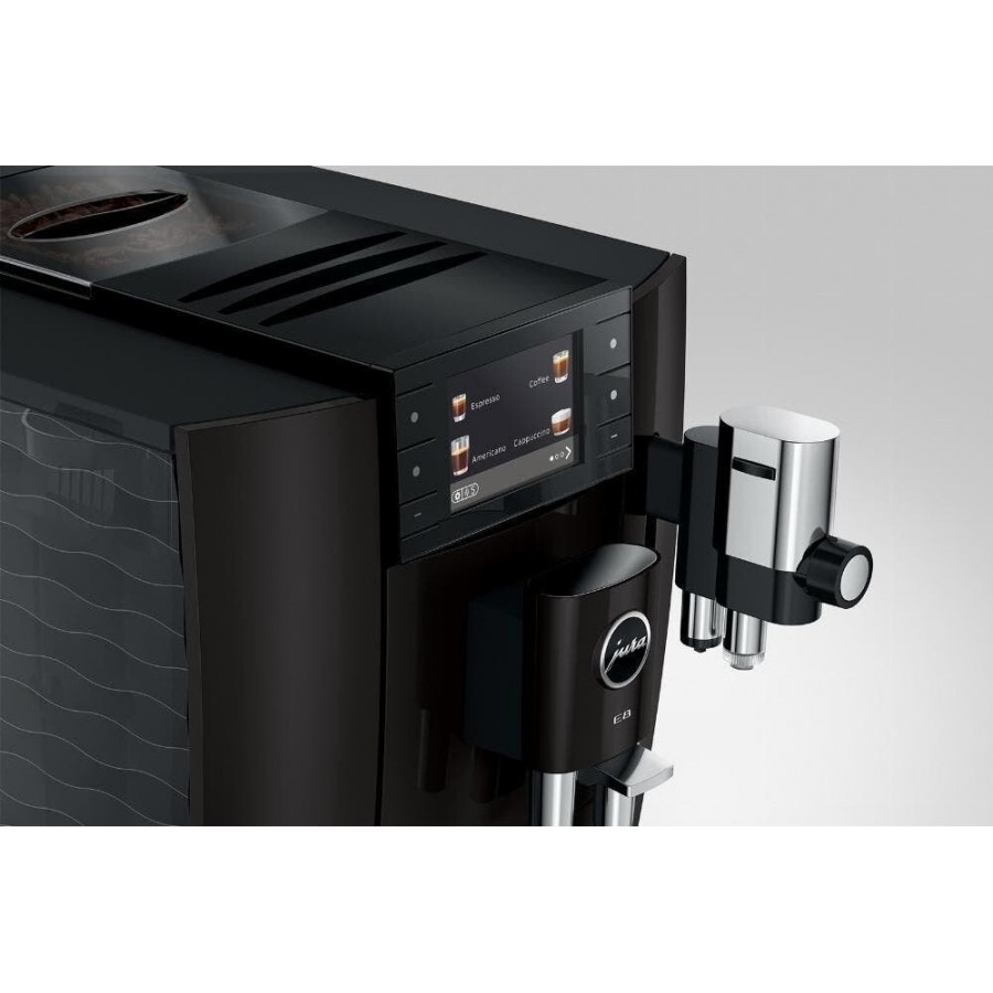 Jura E8 (ED) Piano Black volautomatische koffiemachine