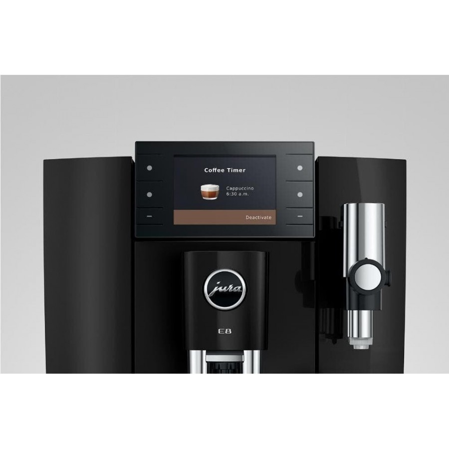 Jura E8 (ED) Piano Black volautomatische koffiemachine