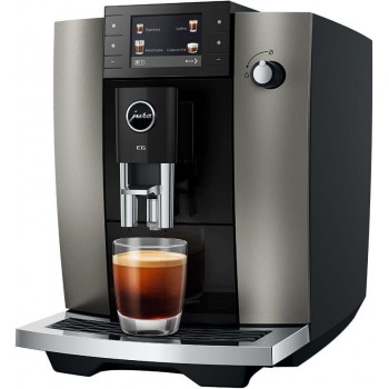 Jura E6 (ED) Dark Inox volautomatische koffiemachine