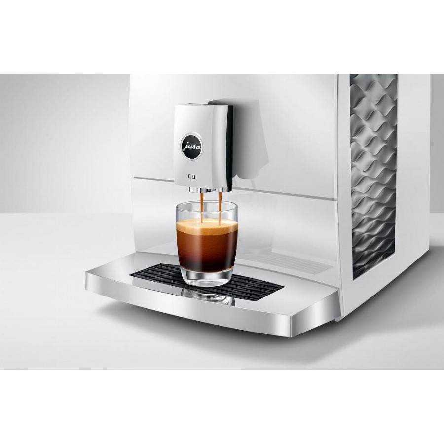 Jura C9 (EA) Piano White volautomatische koffiemachine