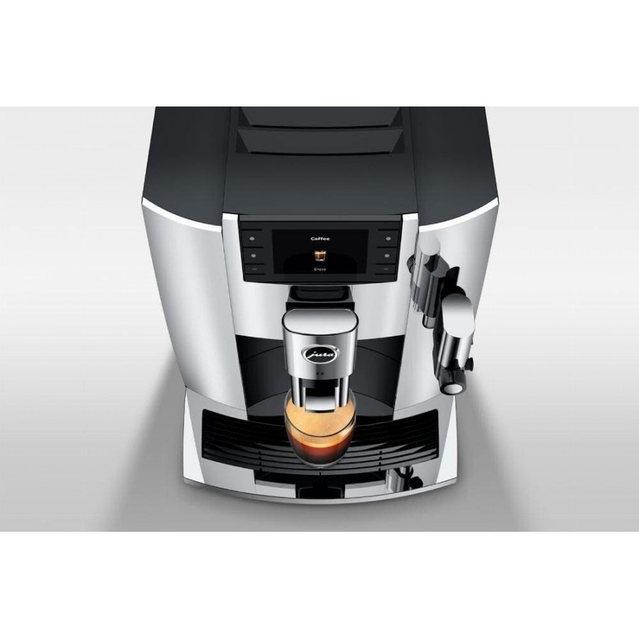 Jura E8 Chroom (EC) volautomatische koffiemachine