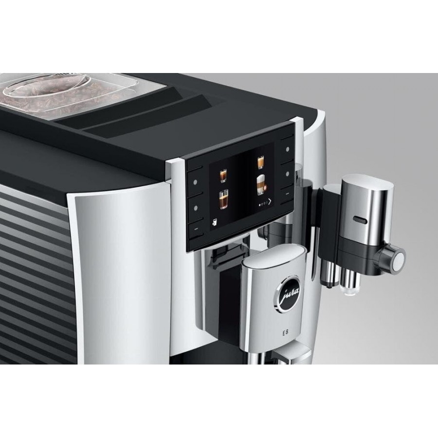 Jura E8 Chroom (EC) volautomatische koffiemachine
