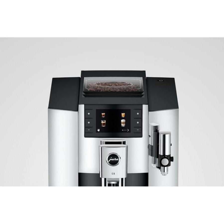Jura E8 Chroom (EC) volautomatische koffiemachine