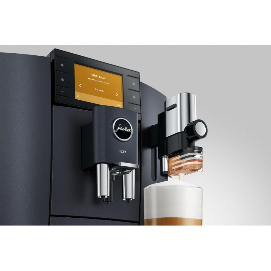 Jura E8 - Cosmic Black (ED) volautomatische koffiemachine