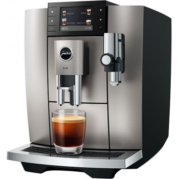Jura E8 - Midnight Silver (ED) volautomatische koffiemachine