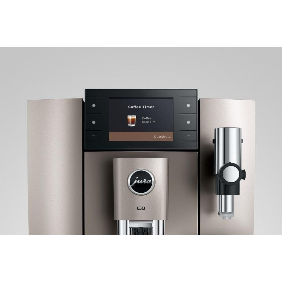 Jura E8 - Midnight Silver (ED) volautomatische koffiemachine