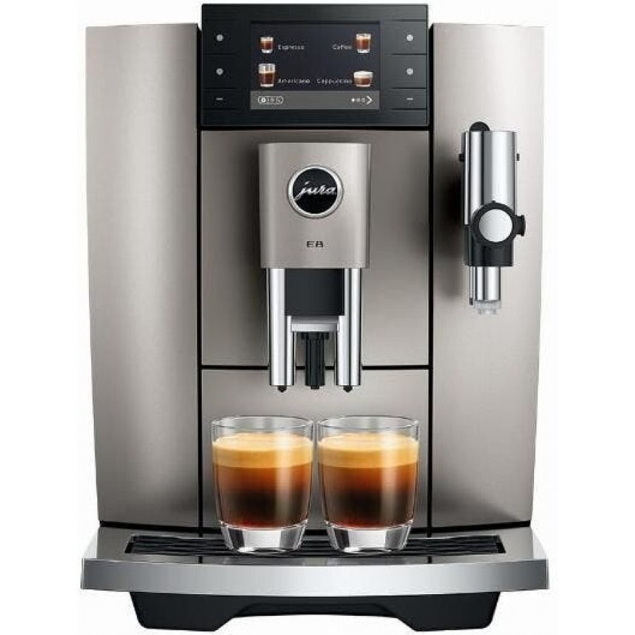 Jura E8 - Midnight Silver (ED) volautomatische koffiemachine