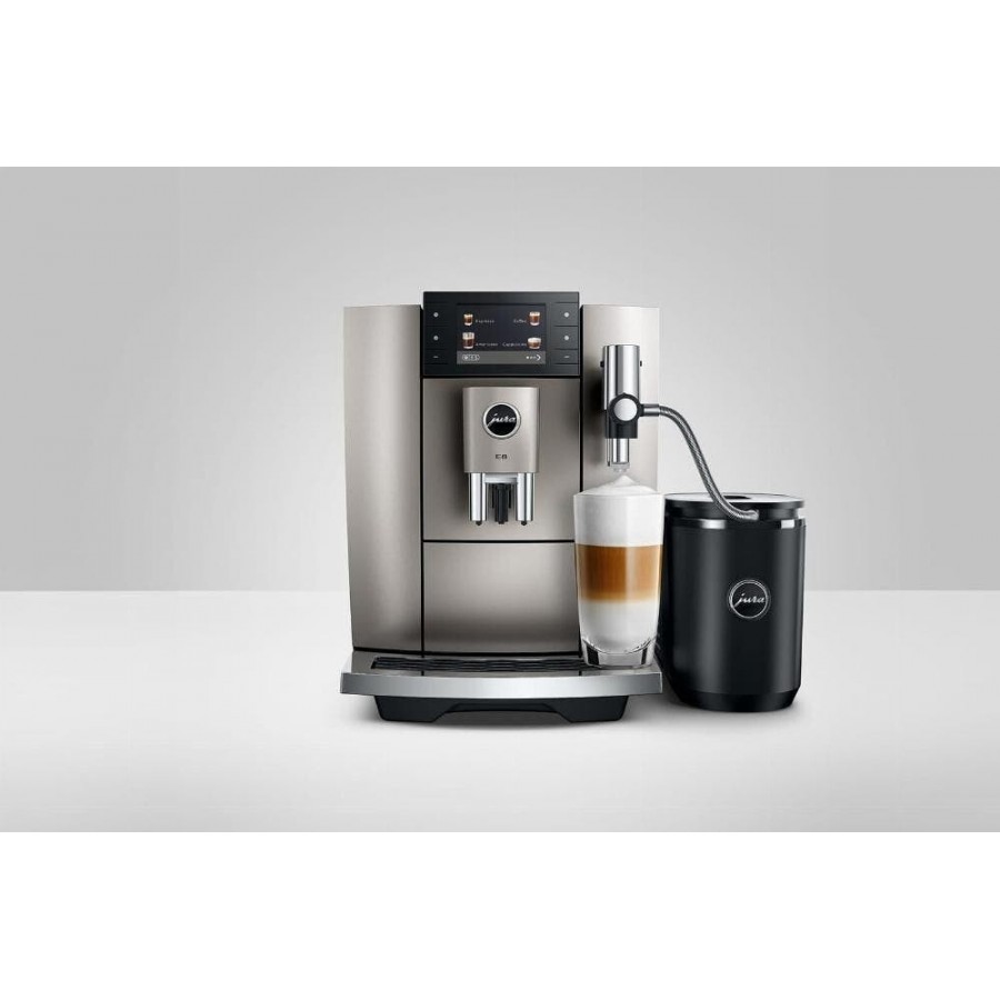 Jura E8 - Midnight Silver (ED) volautomatische koffiemachine