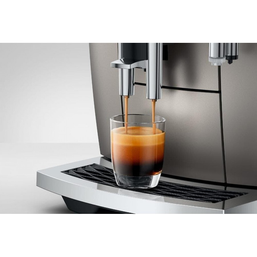 Jura E8 - Midnight Silver (ED) volautomatische koffiemachine