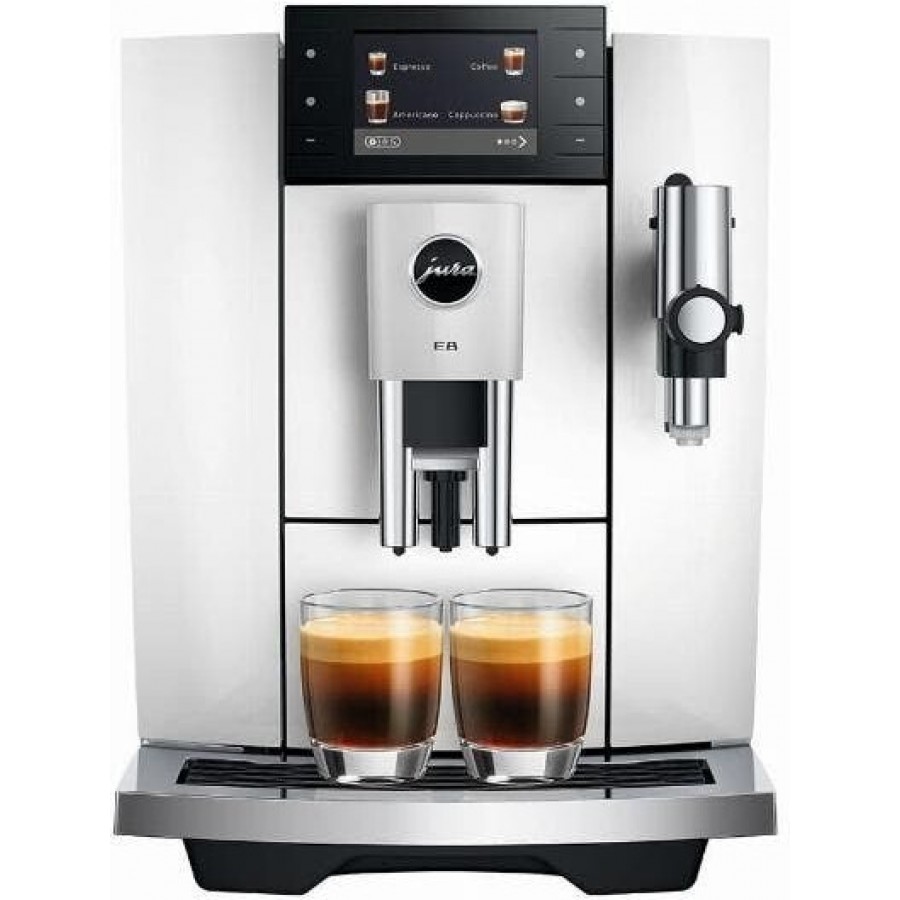 Jura E8 - Piano White (ED) volautomatische koffiemachine