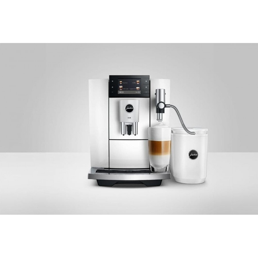 Jura E8 - Piano White (ED) volautomatische koffiemachine