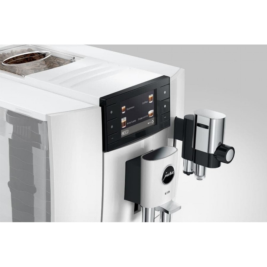 Jura E8 - Piano White (ED) volautomatische koffiemachine