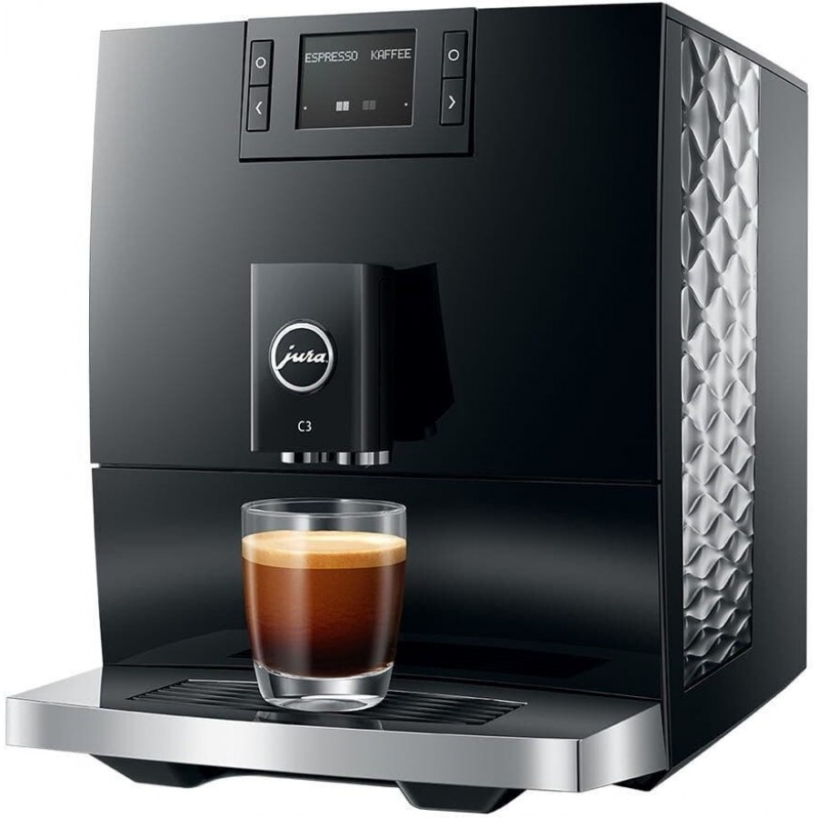 Jura C3 - Piano Black (EA) volautomatische koffiemachine