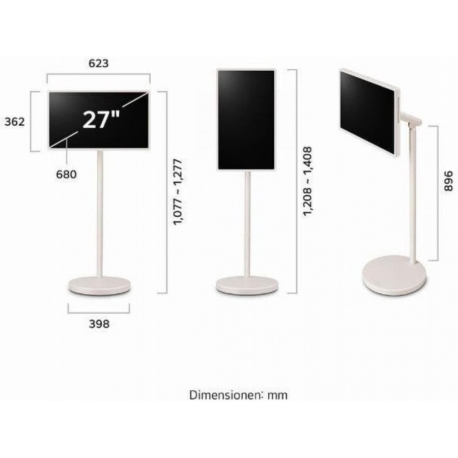 LG 27LX6TDGA LED televisie