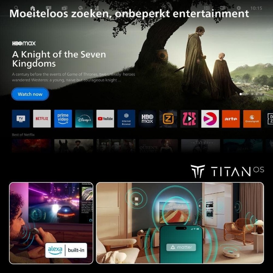 Philips 43PQS9081/12 QLED televisie