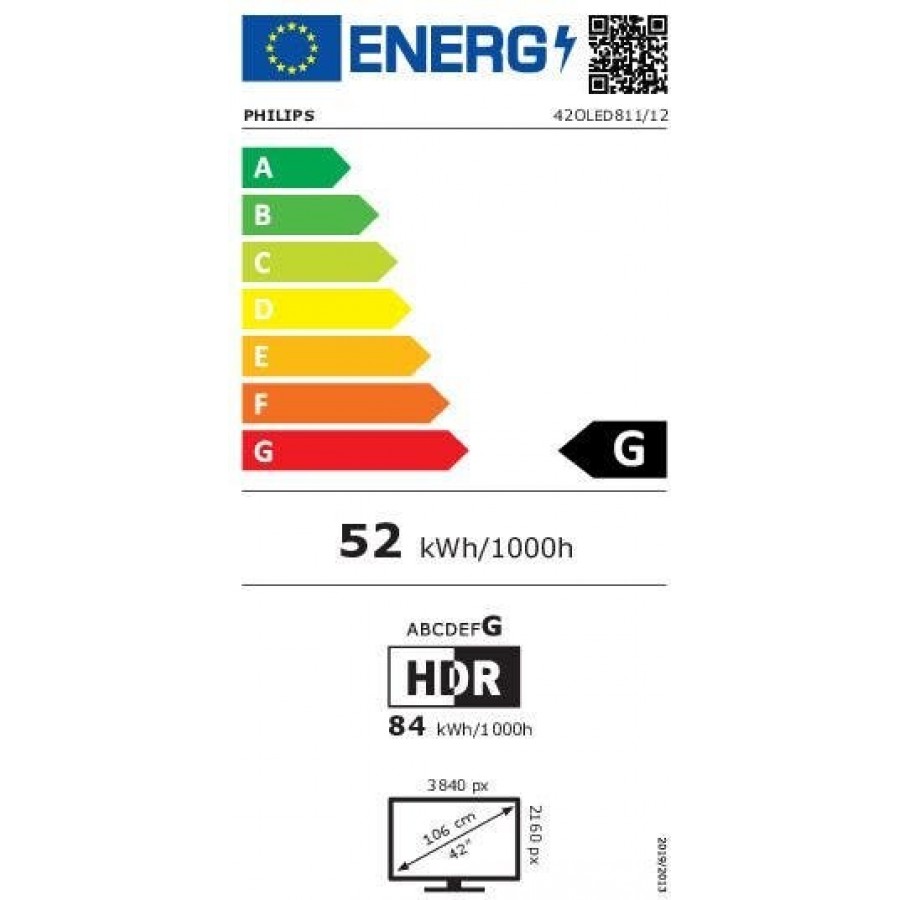 Philips 42OLED811/12 OLED televisie