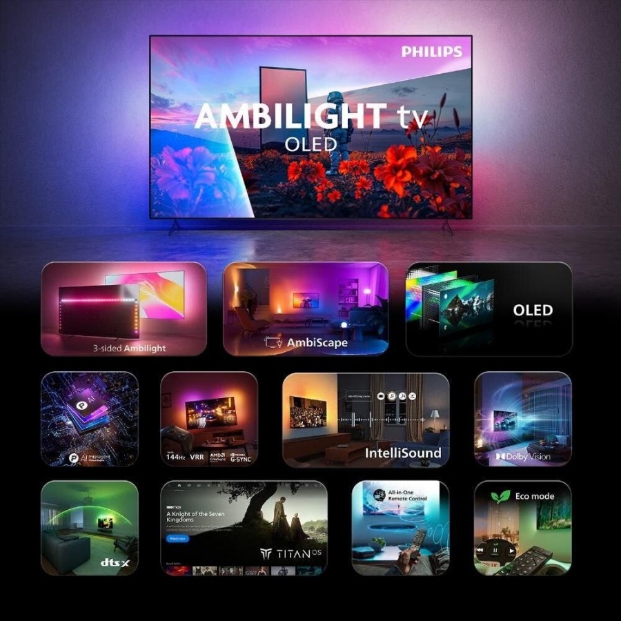 Philips 77OLED811/12 OLED televisie