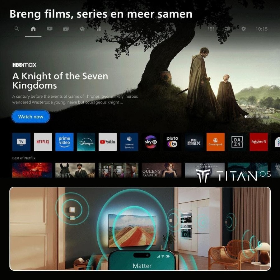 Philips 77OLED951/12 OLED televisie